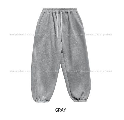 Tully Brushed Side Pintuck Balloon Jogger Pants