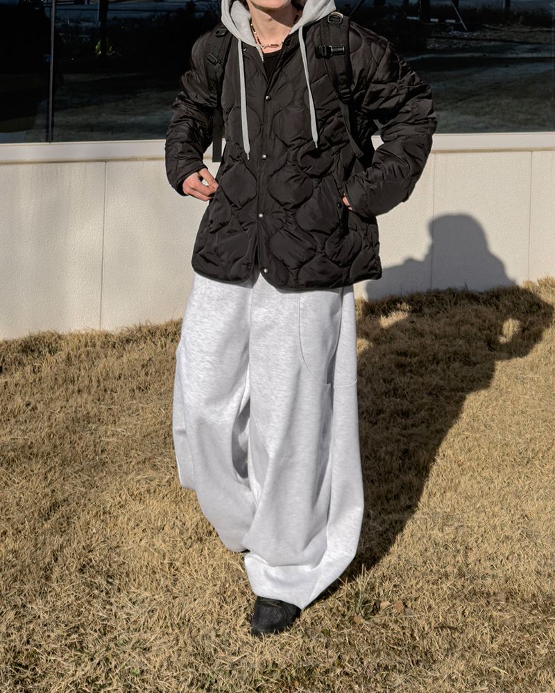 Wavon Quilted Padding Jumper