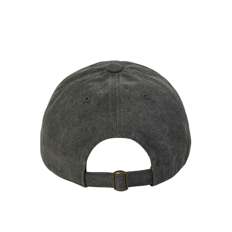 CAT HUMAN LOVE PIGMENT BALL CAP_CHARCOAL