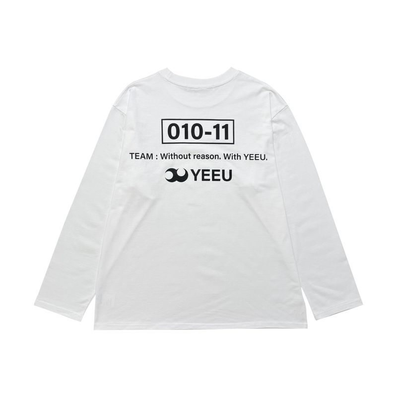 TEAM LOGO LONGSLEEVE (WHITE)