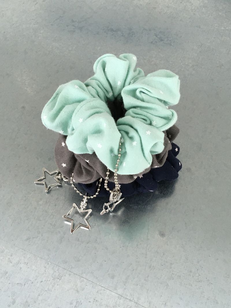 shooting star scrunchie (7color)