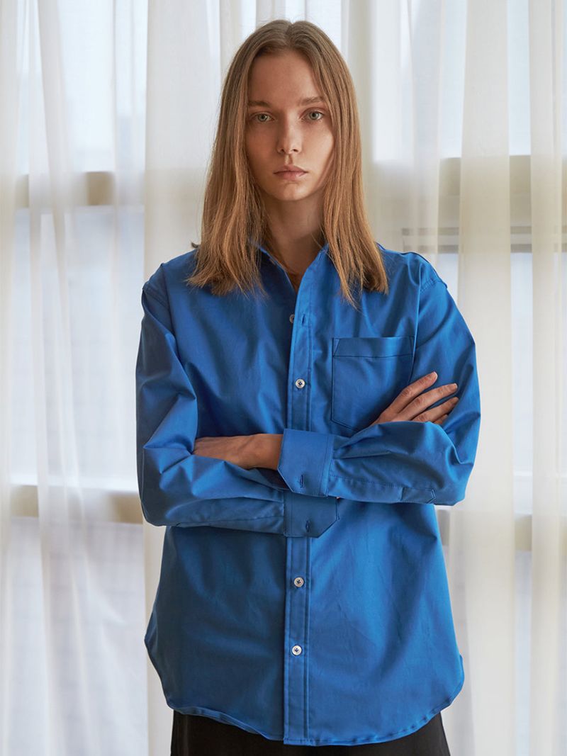 OVERFITTED POINT STITCH SHIRT