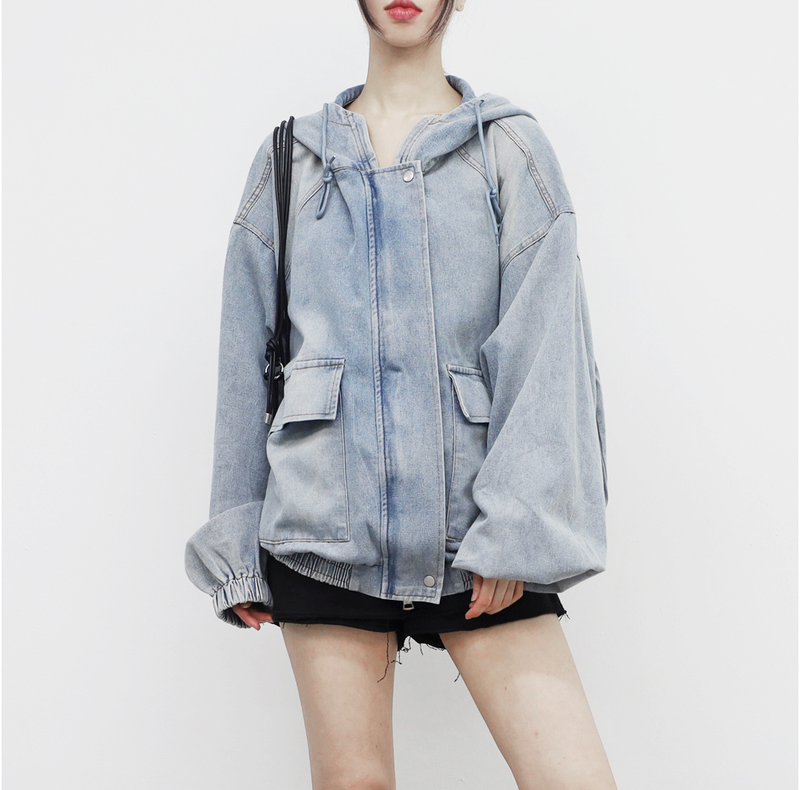 (Unisex) Citin Washing Anorak Zip Up