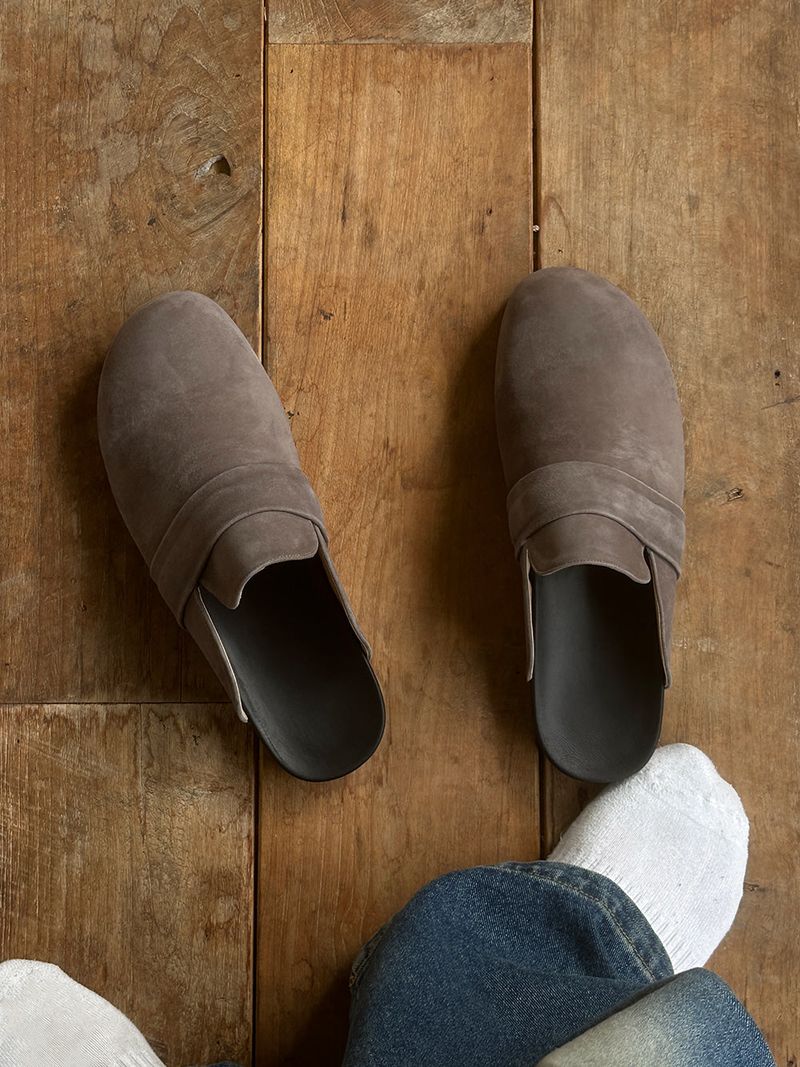 ASCLO Autumn Leather Mules (2color)