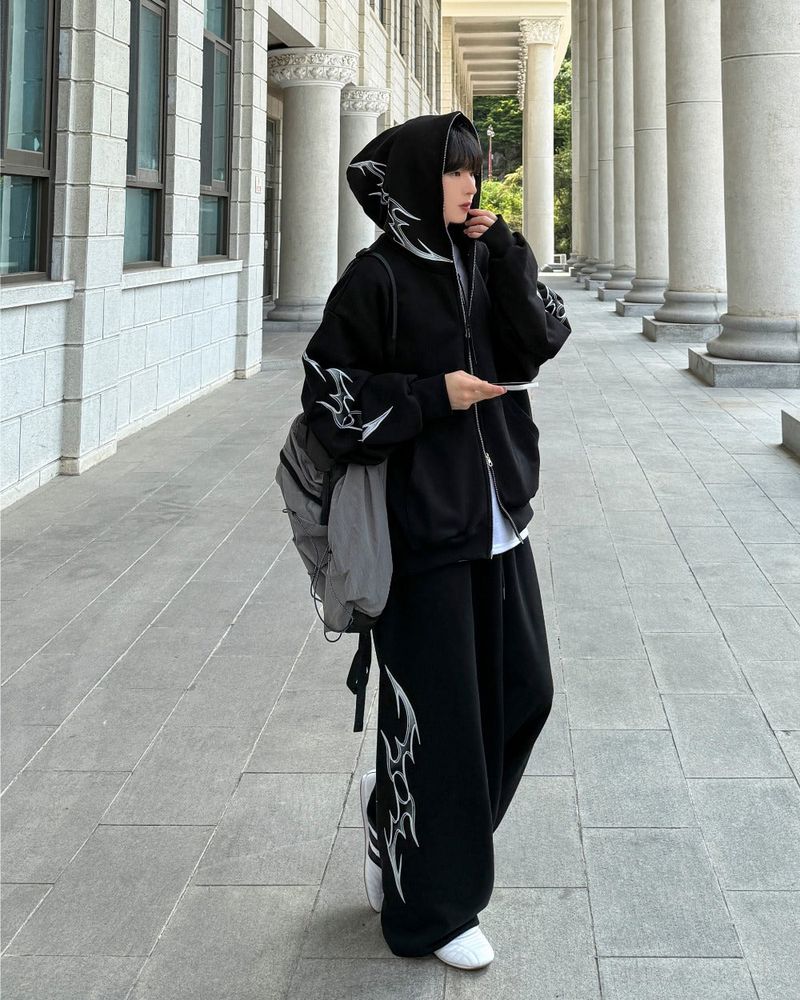 Nemesis Chrome Hood Zip-Up