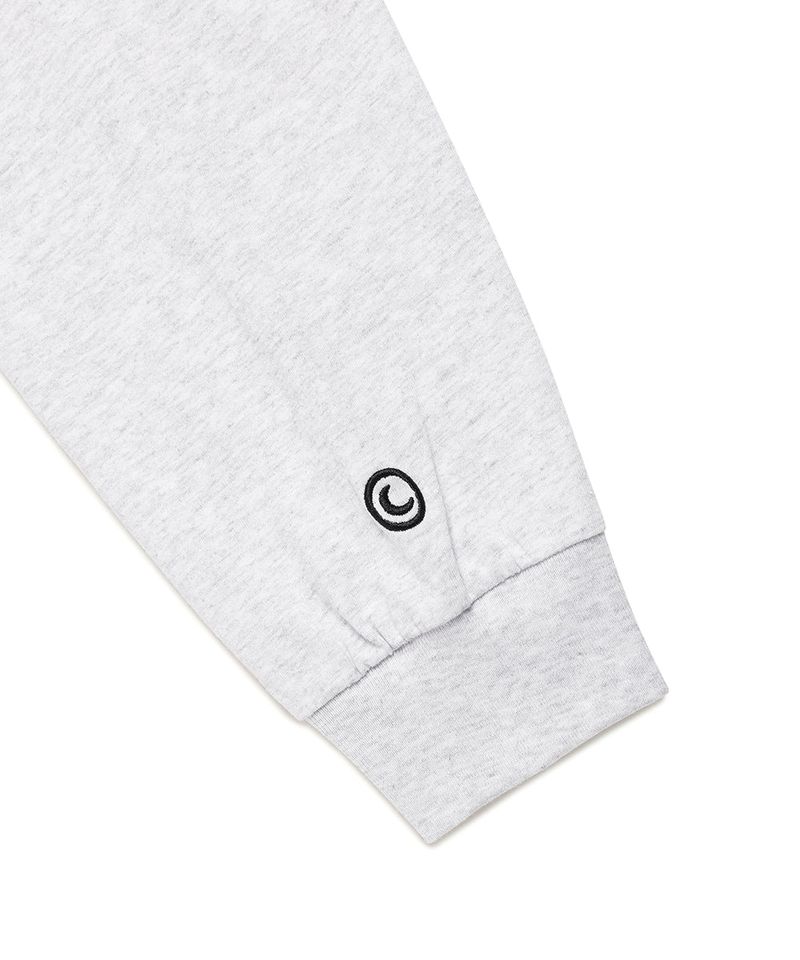 SELLER LOGO LS TEE LIGHT GREY(CV2ESUT550A)