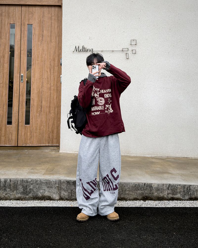 River Fingerhole Stripe Hoodie