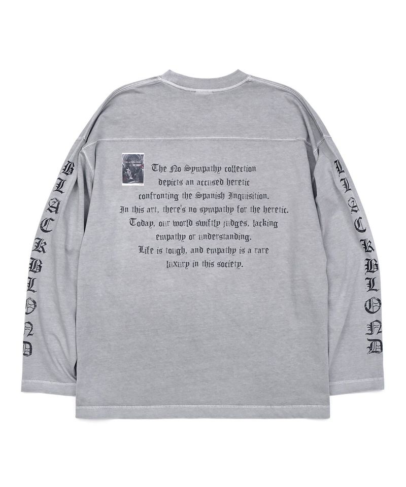 BBD クラッシュドフェイスピグメントロングtシャツ