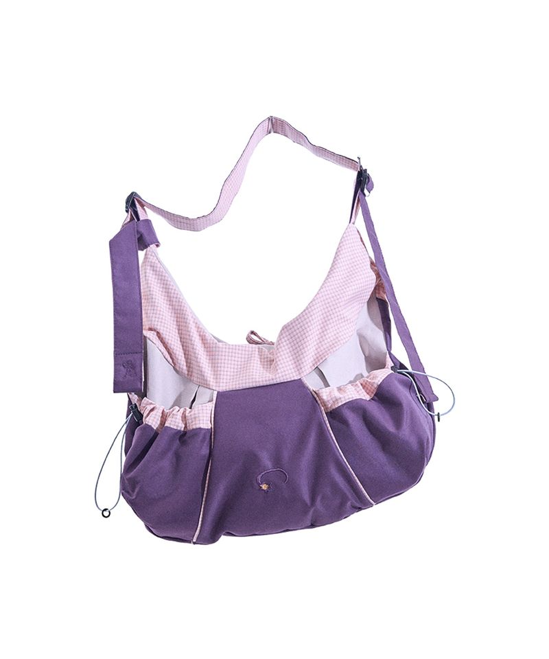 Marron Sling Bag (Purple-pink)