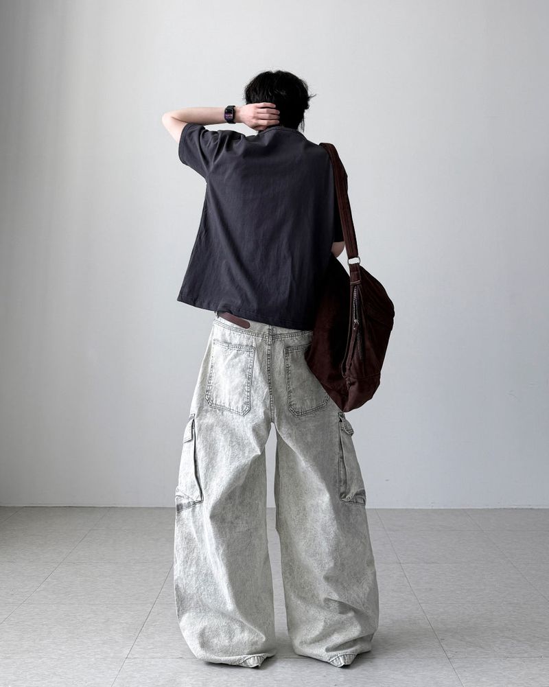 Ditto Gray Balloon Denim