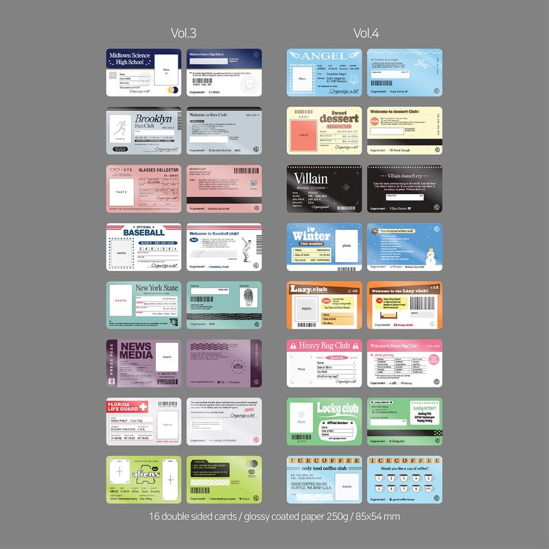 oab id card pack2 / identification card set