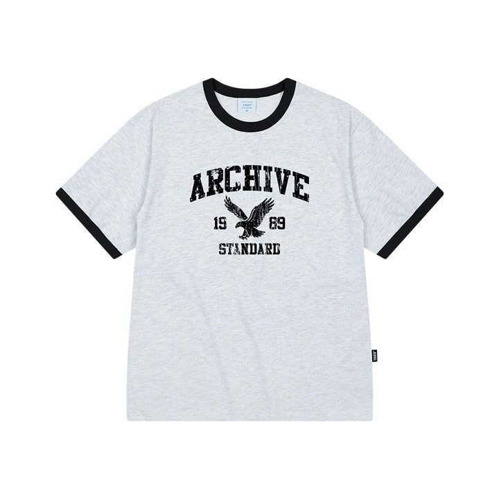 ARCHIVE EAGLE Cool Cotton Ringer Short Sleeve (SRSSTD-0268)