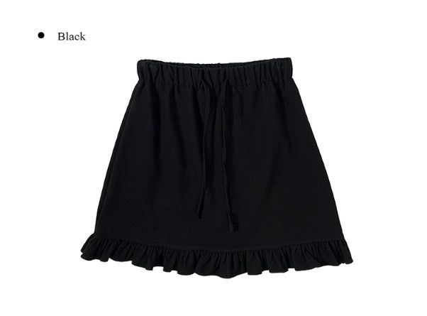 Leon Frill Midi Banding Skirt