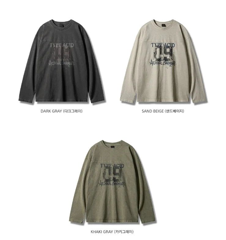 EZKATON(エズカートン)の「26FW★ Splatter Pigment Long Sleeve T-Shirt(Tops)」