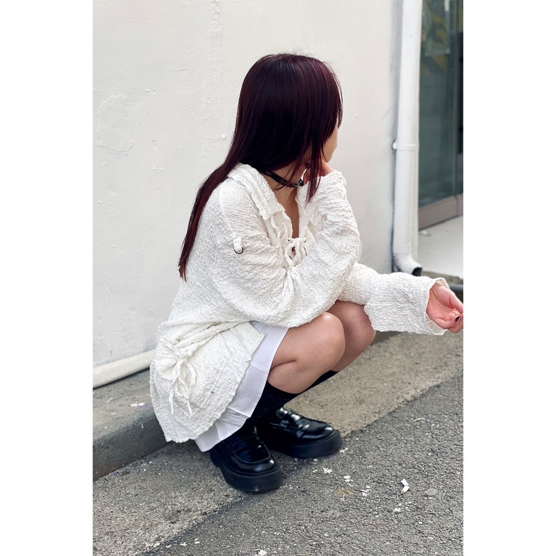 LACE-UP SHIRDIGAN