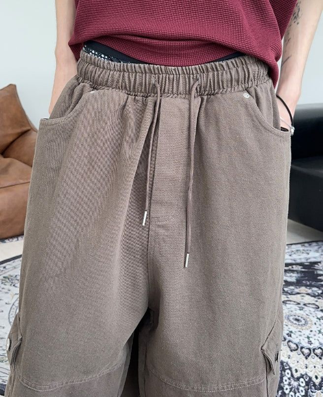 Rowoon Cargo Bermuda Banding Pants
