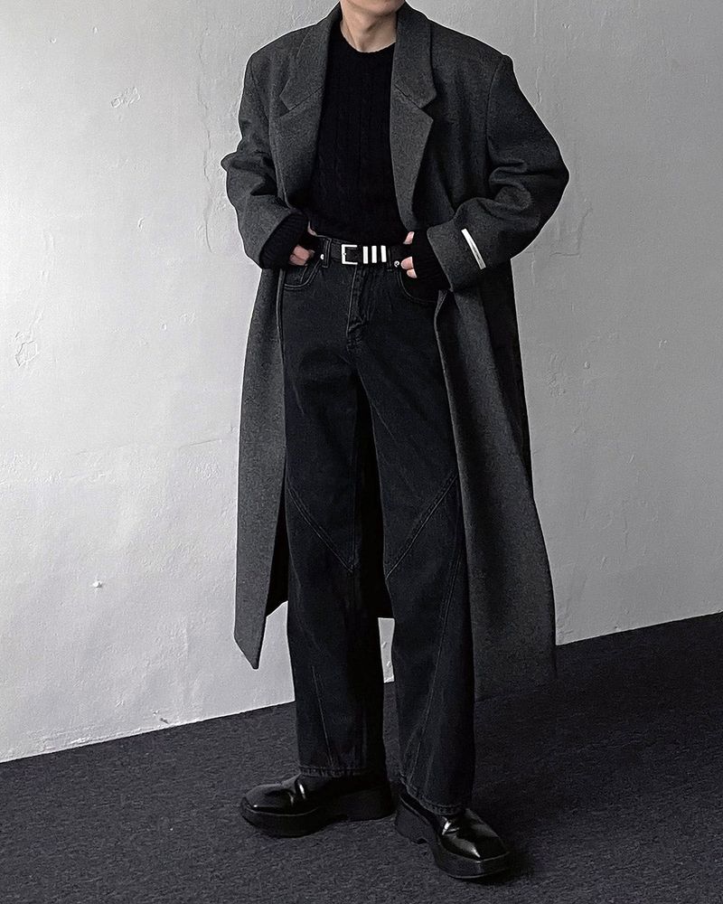 YM Lauren Wool Dart Coat (4 colors)