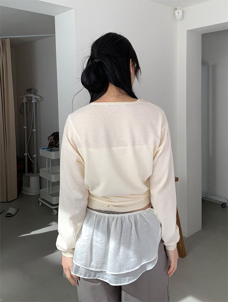 SPRING WRAP KNIT (4C)