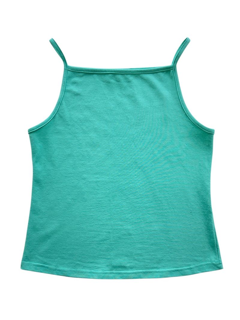colourful sleeveless top