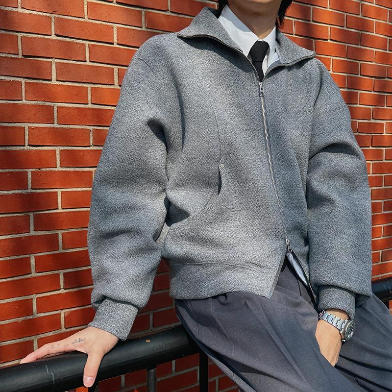 ASCLO Kai Rivet Zip Up Blouson (7color)