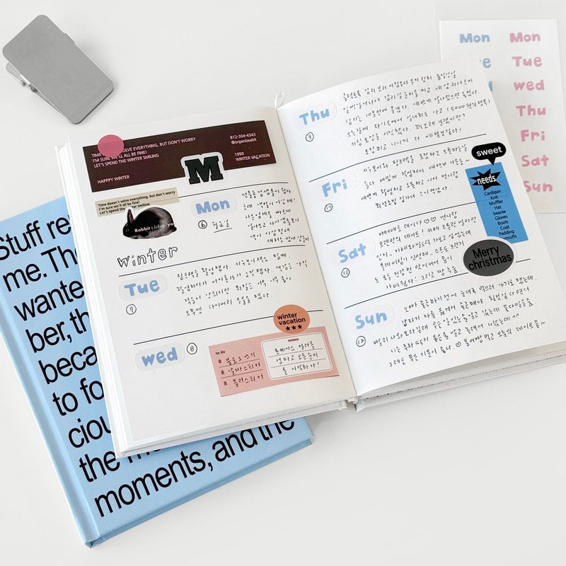 oab day sticker set