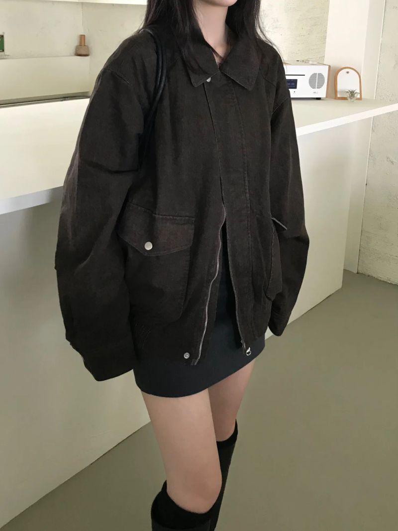 Claire Cotton Washed Jacket (3 colors)