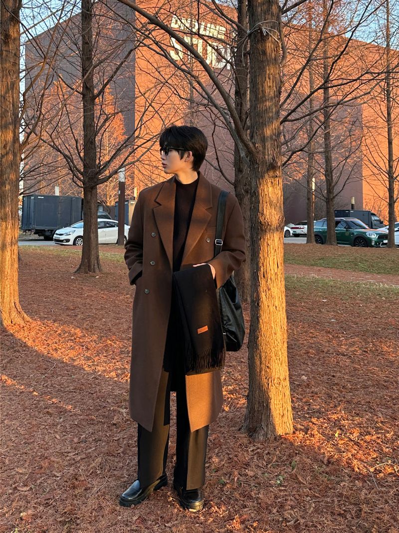lemenne(ルメンヌ)の「LMN fade Maxi overfit wool double long coat (2 colors)(Jackets/Outerwear)」