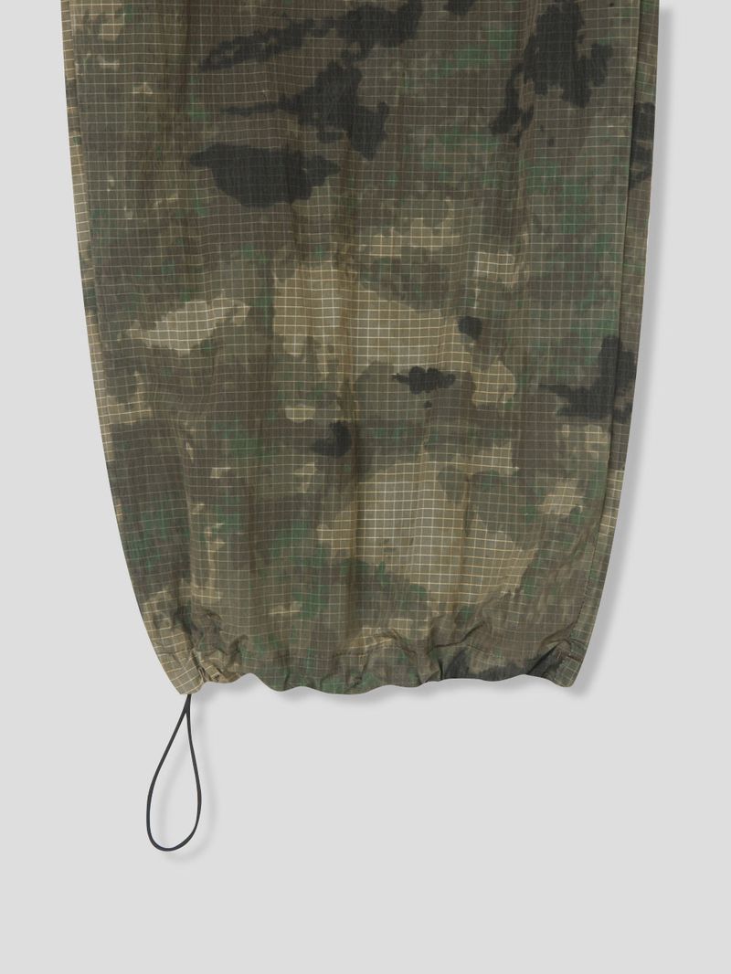 Camo Rip Nylon Cargo Pants