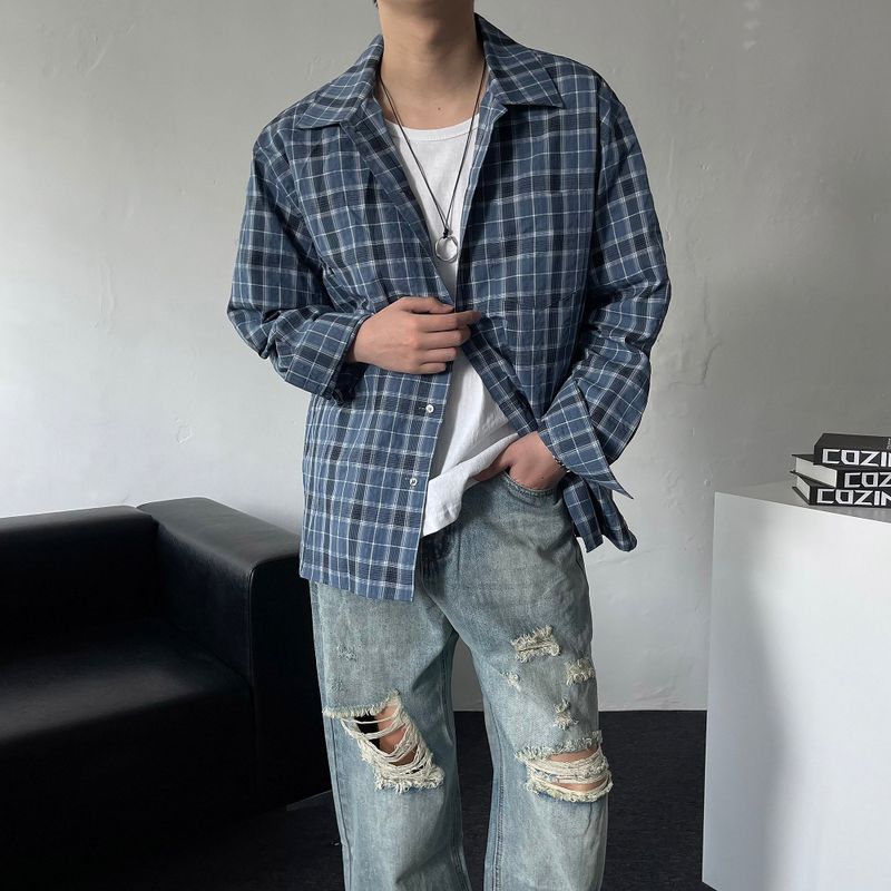COZINESS（コジネス）の「FL Radin Checkered Shirt (2 colors)（Tops）」