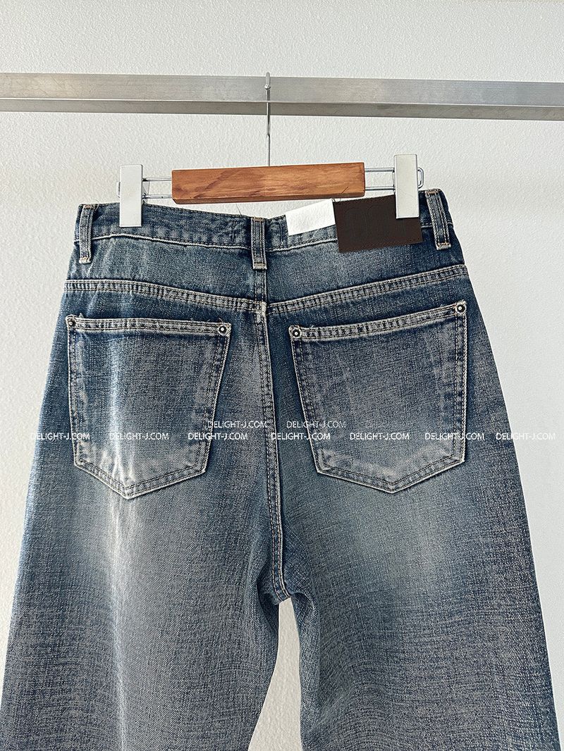 Boy Fit Straight Wide Bootcut Jeans