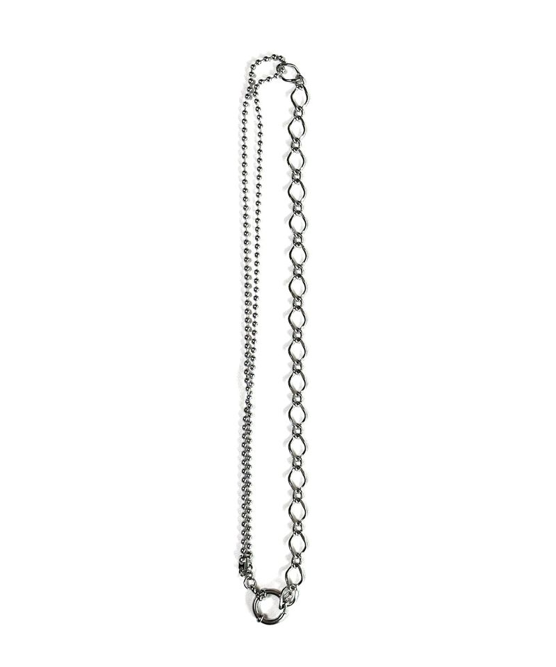 half&half twoway necklace