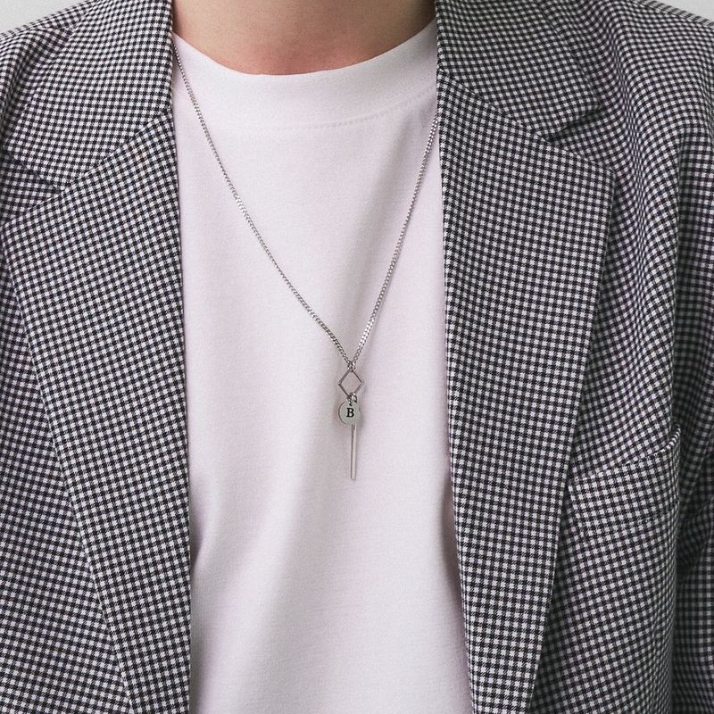BASSCLEF（ベースクレフ）の「Men's Necklace Stainless Steel Chain Daily Fashion Item_CLEF MASTER BPM（Accessories）」