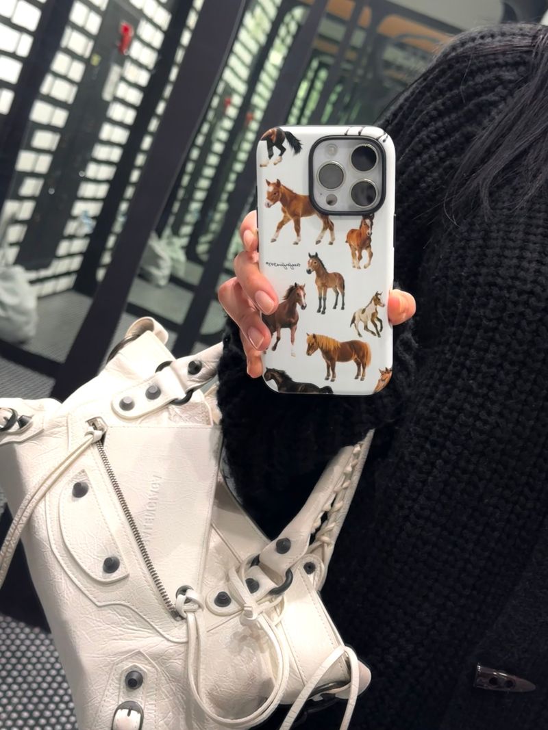 HORSES Tuff Bumper Case / TREEFORFIVE345