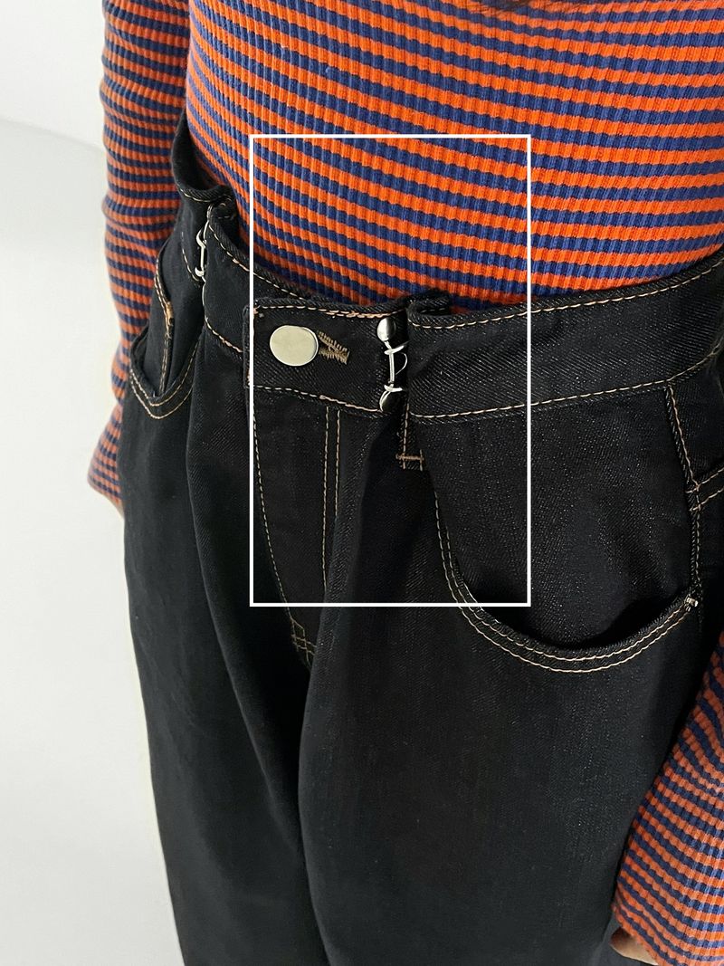American Casual Buckle Denim