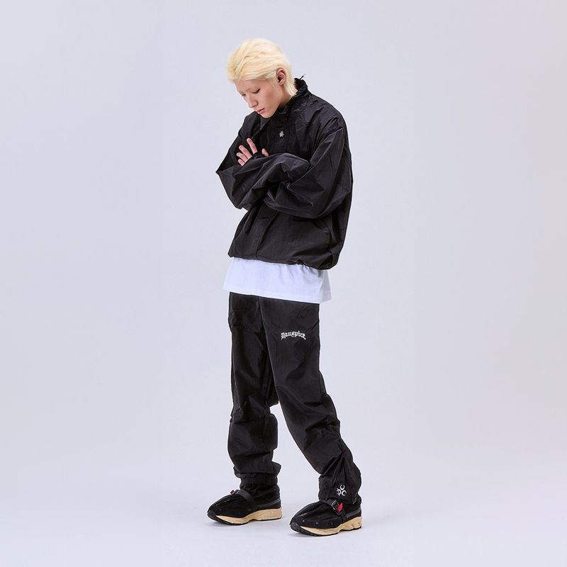 Ripstop Track Jacket Black