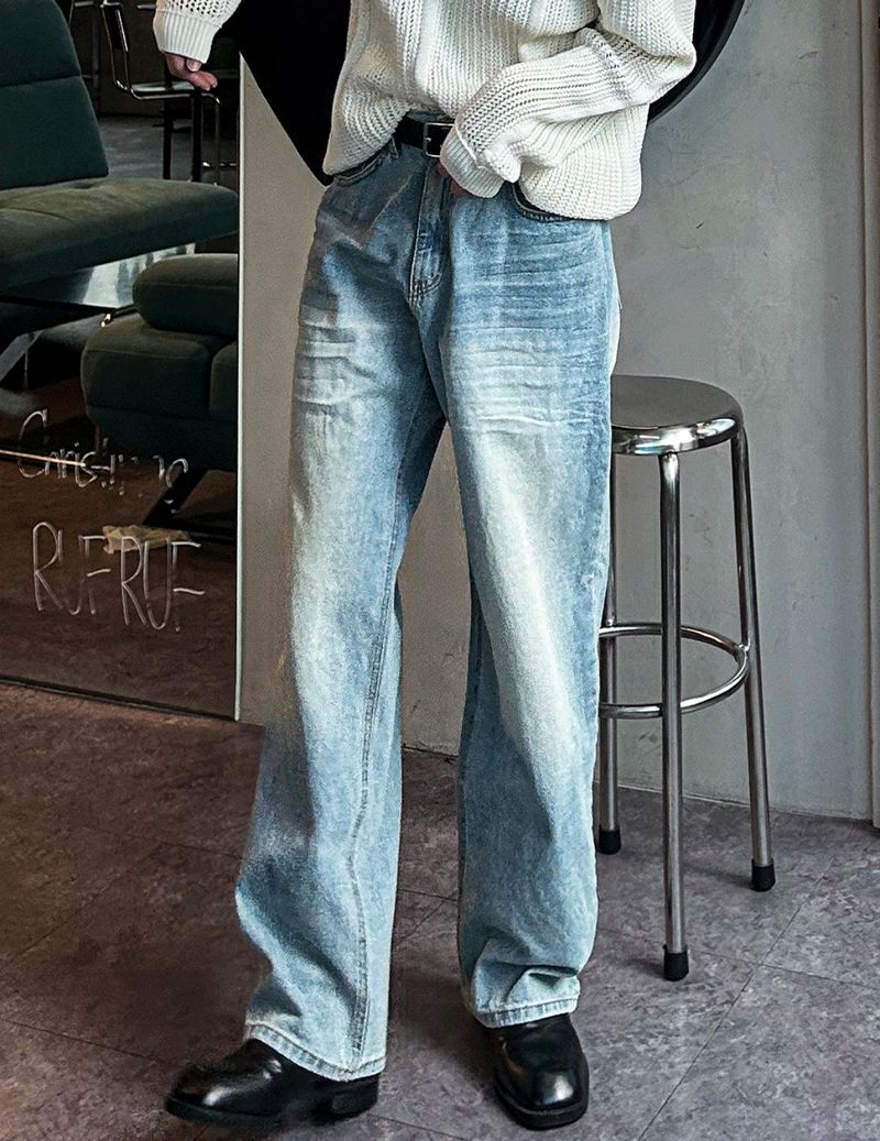 COSYHARU（コシハル）の「Embo Ice Washing Denim Pants（Pants）」