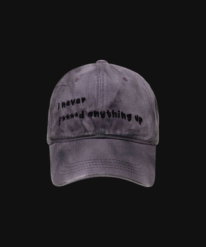 MESSAGE STRAPBACK DIRTY -DIRTY PURPLE-