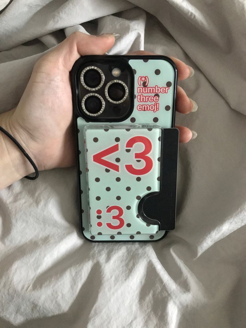 [MADE] Number 3 emoji case (Mint choco) (magsafe) 