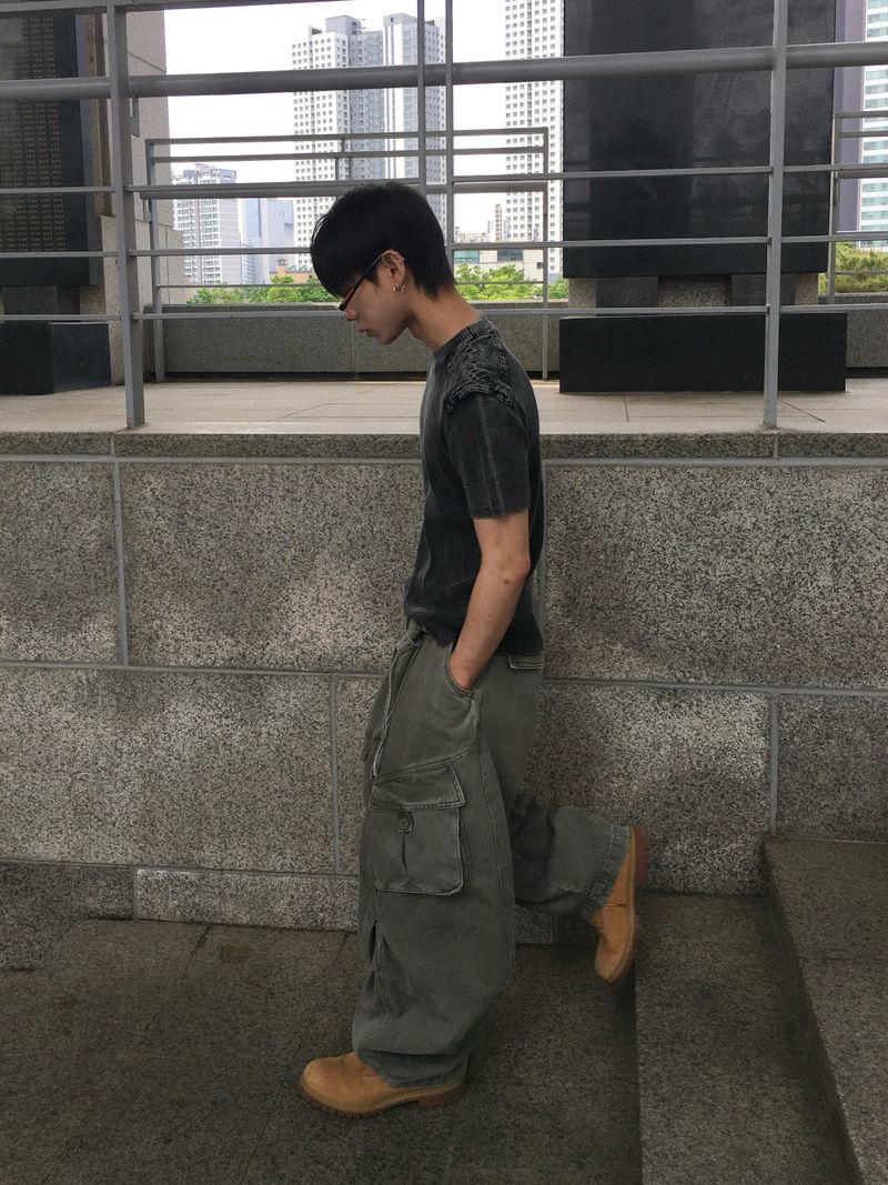 Urban Belted Cargo Pants 3C