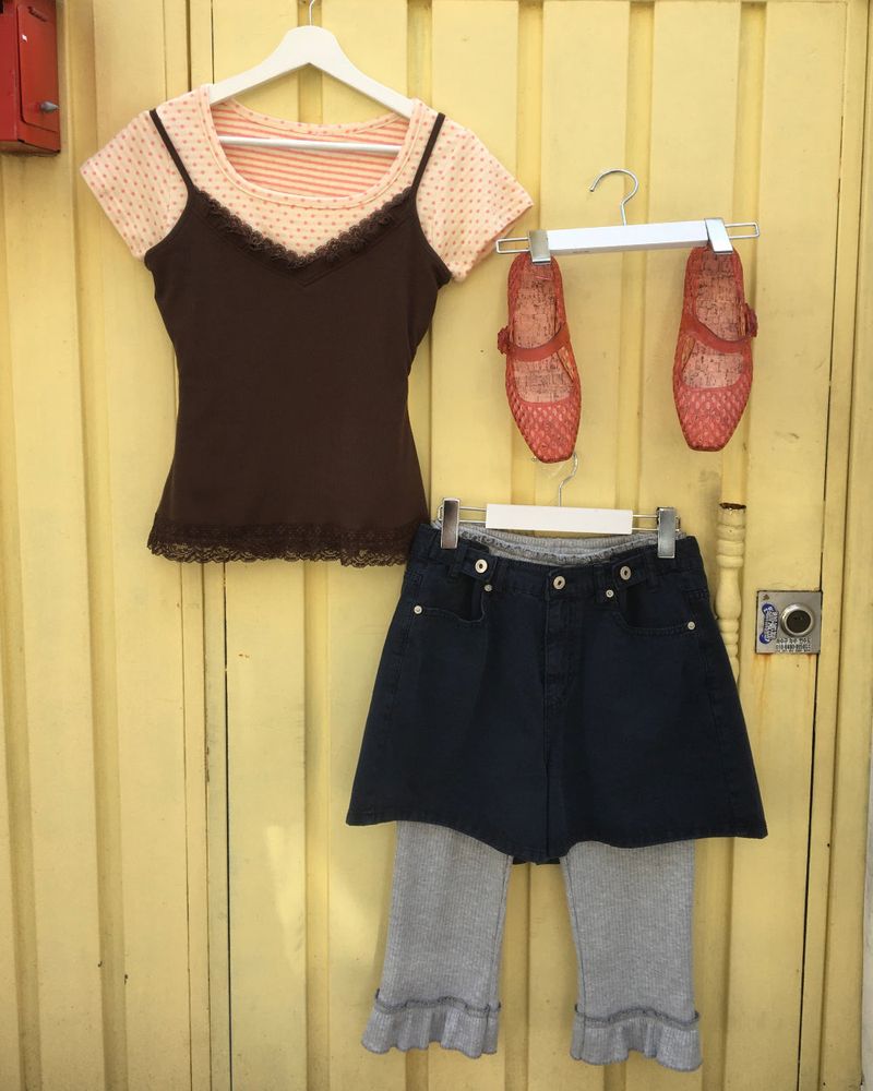 Cotton button shorts (3color)