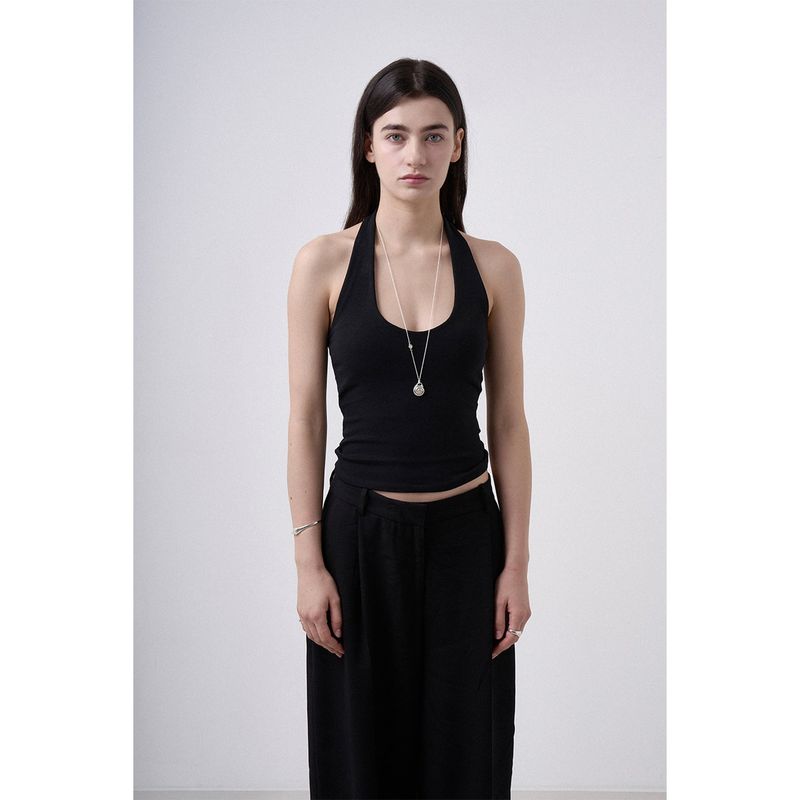 N.023/SHELL LONG CHAIN NECKLACE