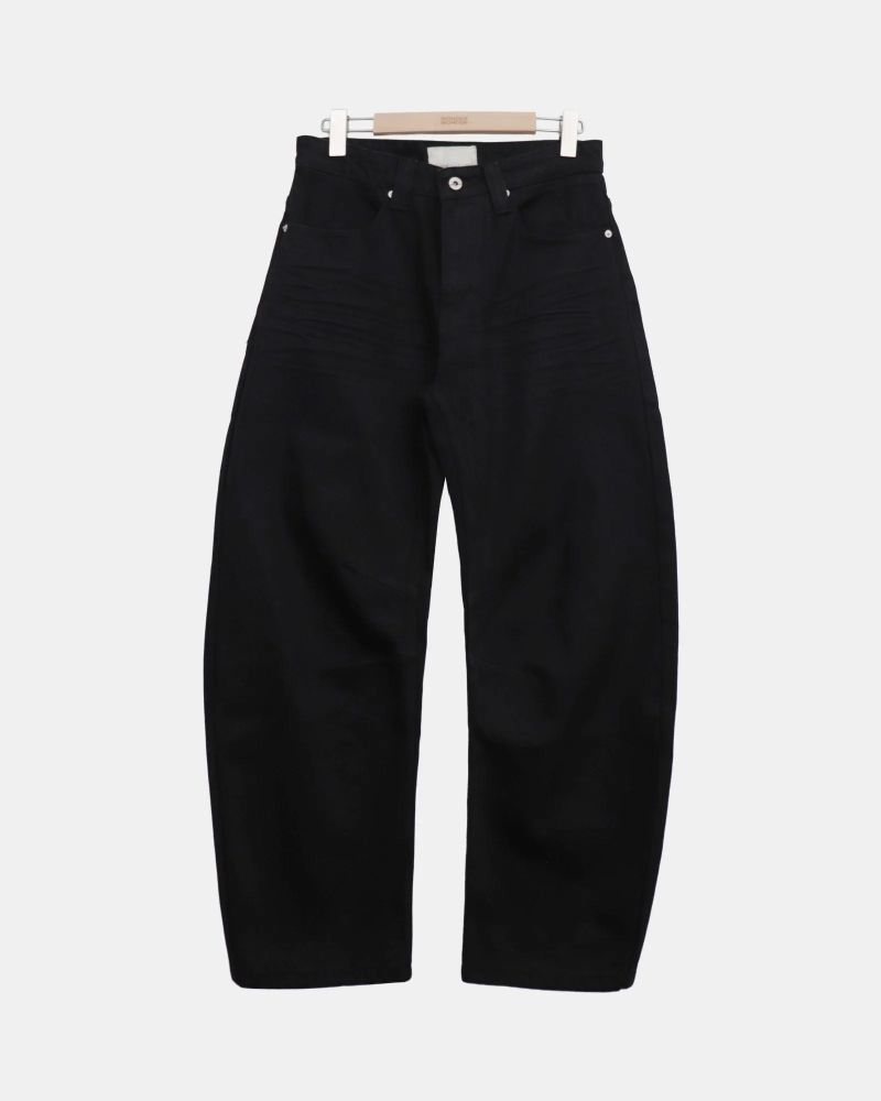 Dev Dart Curved Denim Pants