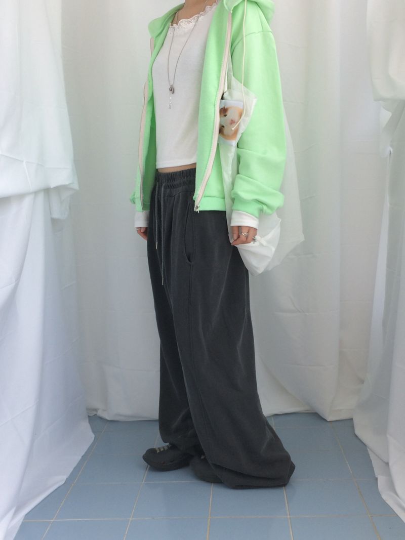 Clover Soft Loose Zip-Up