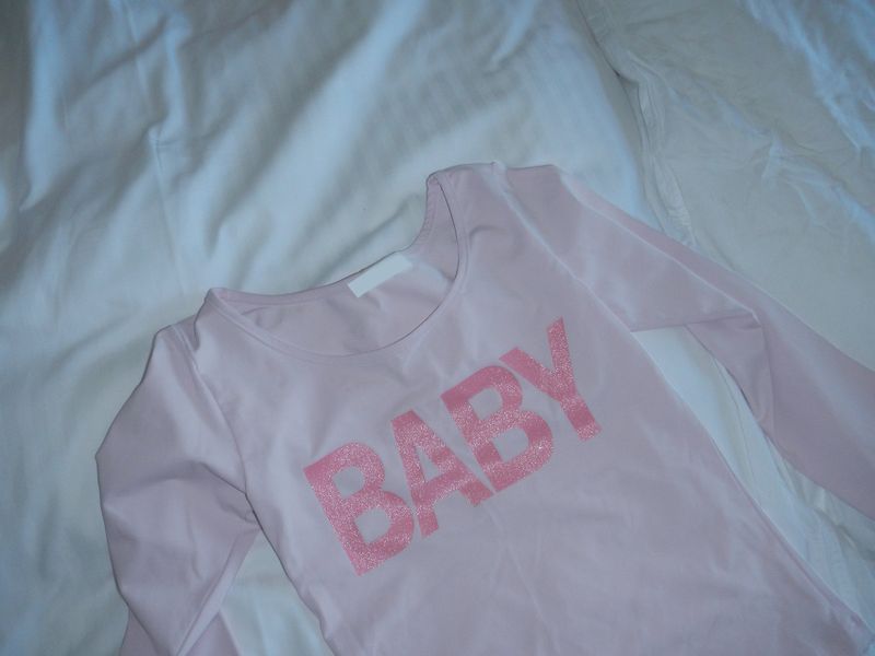 glitter-baby tight top(4 color )