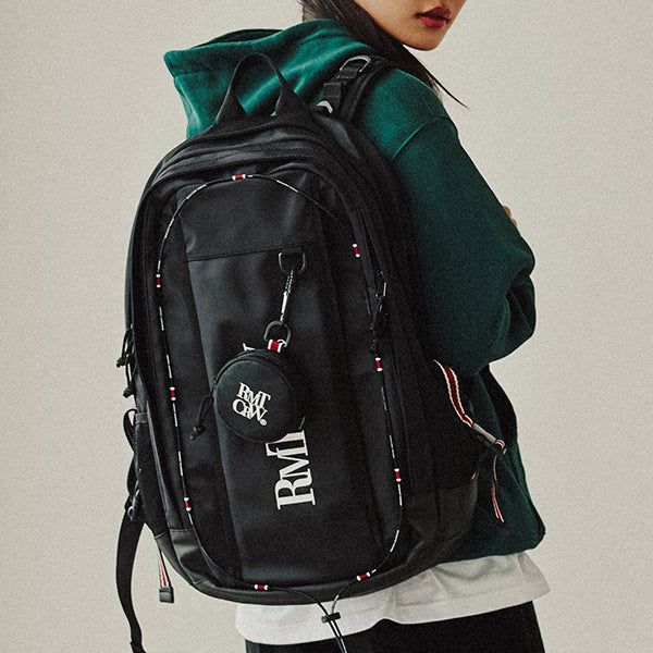 ROMANTIC CROWN（ロマンティッククラウン）の「RECENT LOGO BACKPACK_BLACK（Bags）」