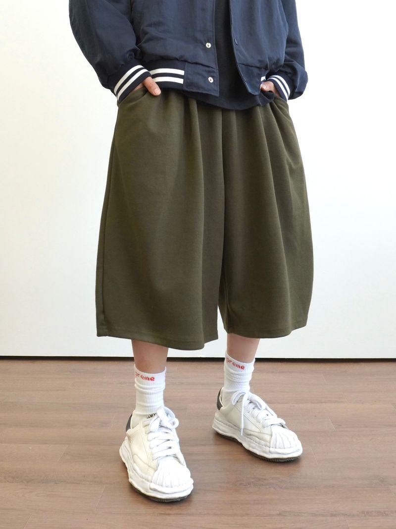 Double Cream 7-quarter Bermuda Pants 5C