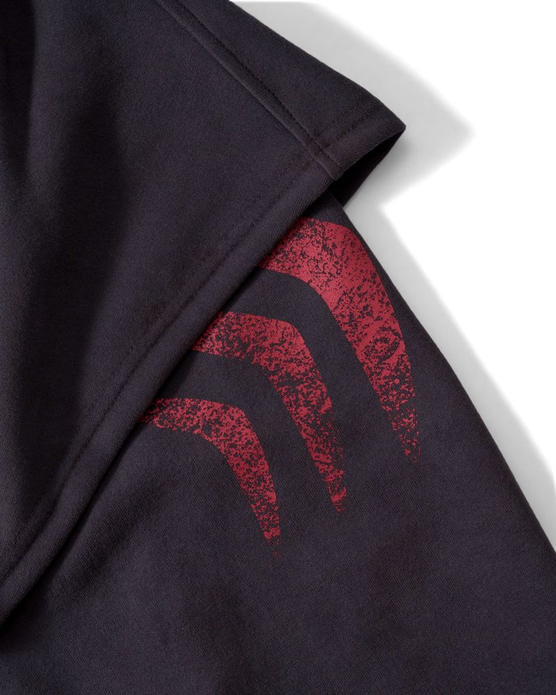 DOUBLE LAYER GREY HOODIE