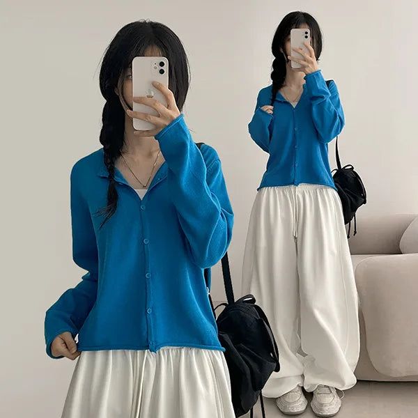 Soft🤍Delicate Fit Fall Wool Cardigan (5 colors)