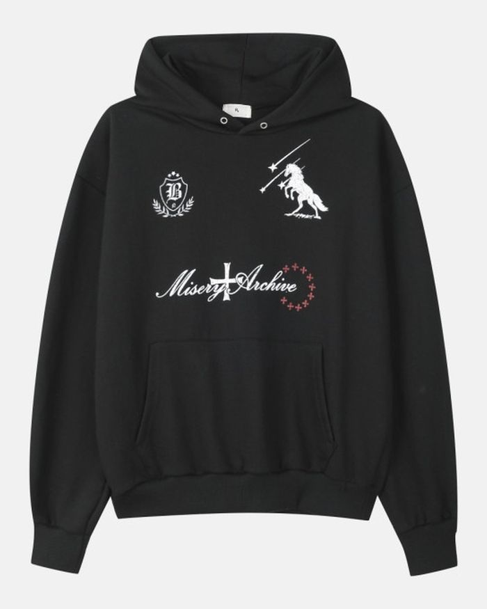 (UNISEX) Starfall Graphic Hoodie