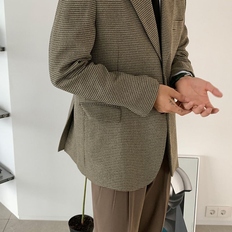 ASCLO Single Tweed Blazer (2color)